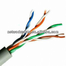 Heißer Verkauf UTP CAT 5e Kabel für Netz, schnelle Details 24gw BC Kupfer und PE Isolierung
